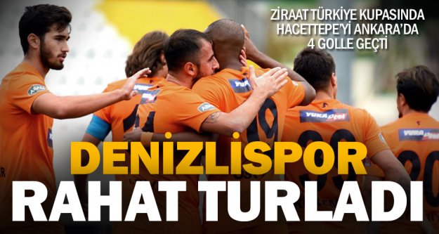 Denizlispor, Türkiye Kupasında tur atladı