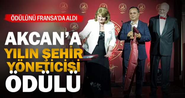 Çal Belediye Başkanı Akcan'ı ‘Yılın Şehir Yöneticisi' ödülü