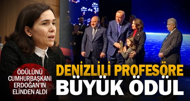 Prof. Beyazıt, Halil İnalcık Özel Ödülü'ne layık görüldü, Cumhurbaşkanı Erdoğan'ın elinden aldı