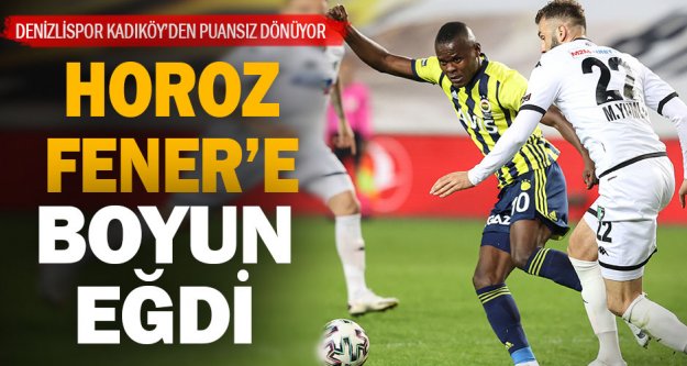 Fenerbahçe 1 - Yukatel Denizlispor 0