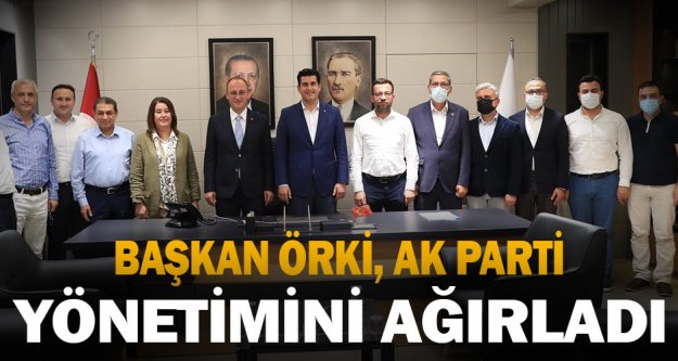 Başkan Örki, AK Parti yönetimini ağırladı