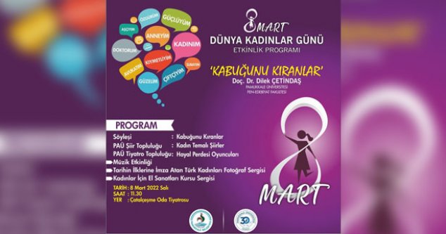 Pamukkale Belediyesi 8 Mart'a özel etkinlik düzenledi