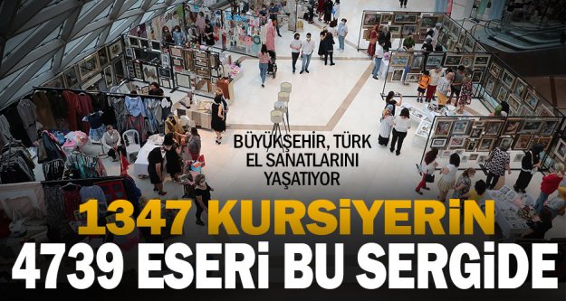 Büyükşehir, Türk el sanatlarını yaşatıyor