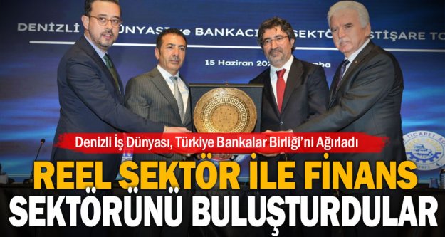 Denizli iş dünyası, Türkiye Bankalar Birliği’ni ağırladı