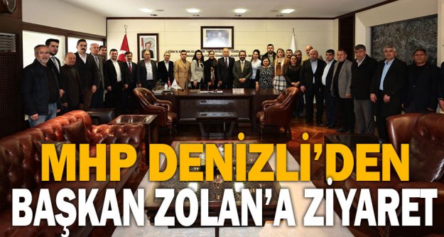 MHP'den Başkan Zolan'a ziyaret