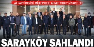 AK Parti Milletvekili Yıldız, Sarayköy’ü ziyaret etti