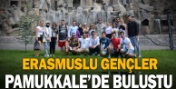 Erasmuslu gençler Pamukkale’de buluştu