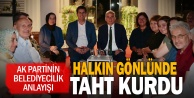 AK Partinin belediyecilik anlayışı halkın gönlünde taht kurdu