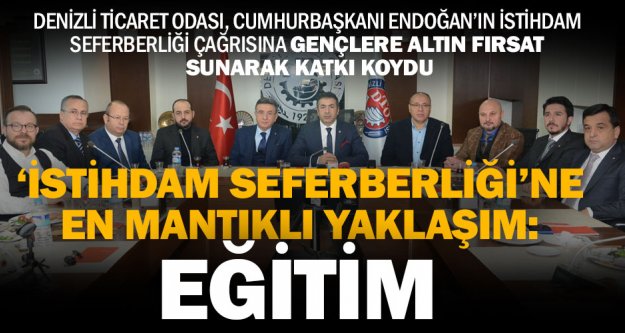 İşsizliği belki de çözecek girişim: Uğur Erdoğan'lı DTO