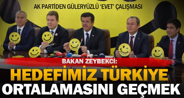 Bakan Zeybekci'den gülen yüzlü kampanya tanıtımı