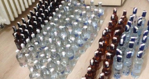 Otelden 20 bin liralık içki çalan 3 kişi tutuklandı