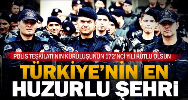 Vali Altıparmak: Türk polisi sayesinde Denizli en huzurlu şehirlerden biri