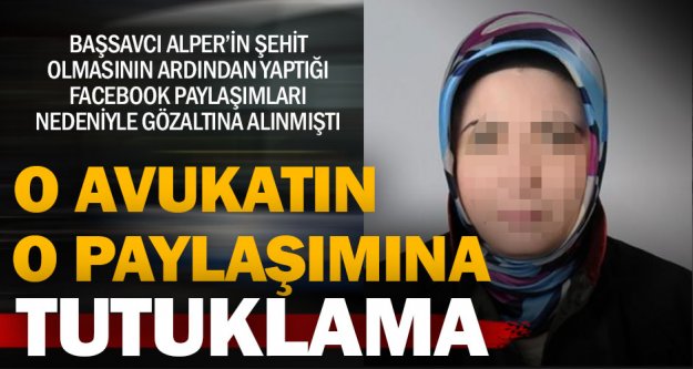 Avukat Ayşe Rabia Y. tutuklandı