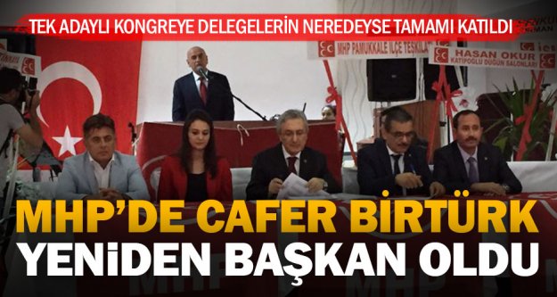 MHP'de İl Kongresi tamam: Birtürk Başkan