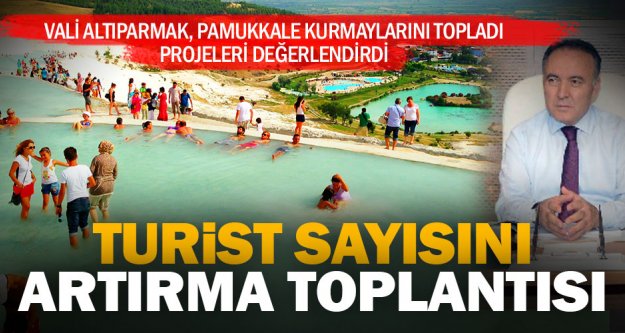Pamukkale'ye gelen turist sayısı artacak