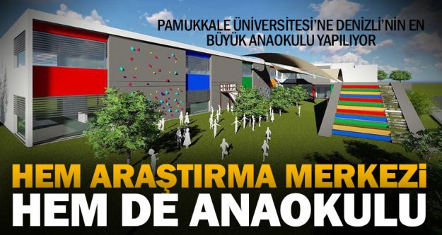 Pamukkale Üniversitesi'ne anaokulu