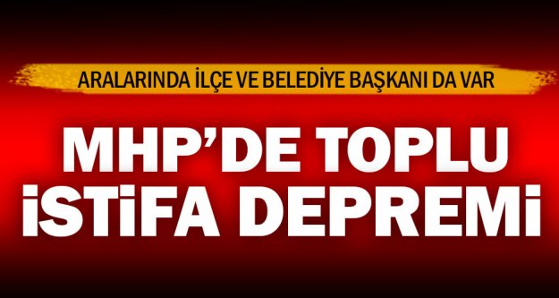 Çivril MHP'de 41 kişi istifa etti