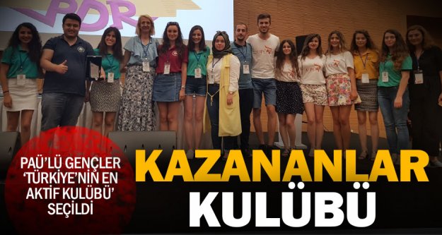 Türkiye'deki en aktif öğrenci topluluğu PAÜ'den