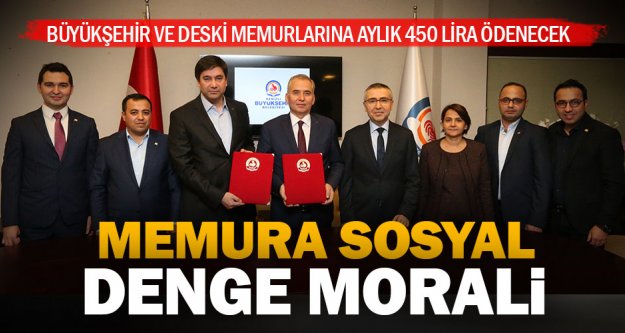 Büyükşehir ve DESKİ personeline SDS müjdesi