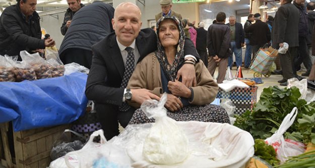Sarayköy'de kapalı pazaryeri sevinci