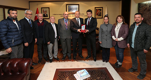 Türk Ocakları'ndan Başkan Zolan'a ziyaret