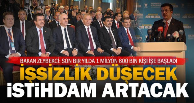 Bakan Zeybekci: Türkiye G-20 ve OECD ülkeleri içinde bir numaralı büyüyen ülke