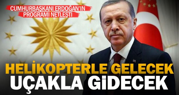 Cumhurbaşkanı Erdoğan, öğleden sonra Denizli'de