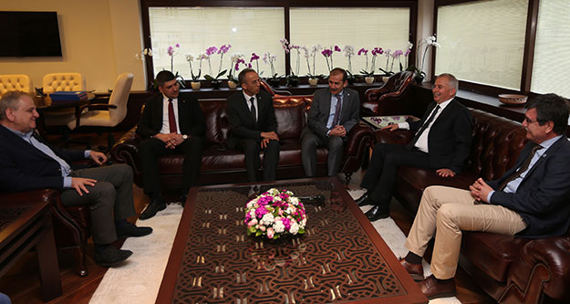 TÜRMOB Başkanından Başkan Zolan'a ziyaret