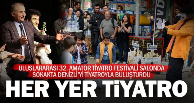 Uluslararası 32. Amatör Tiyatro Festivali sona erdi