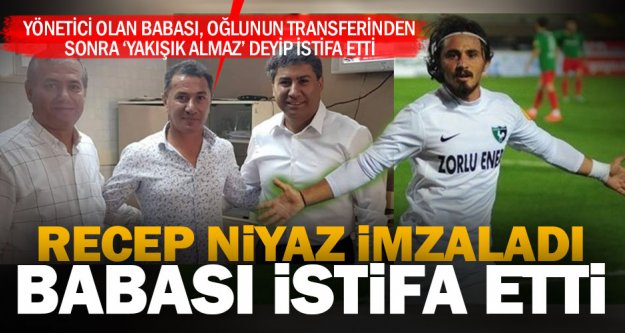 Denizlispor'da Recep transferi istifa getirdi