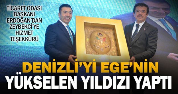 Erdoğan, Zeybekci'ye hizmetlerinden dolayı teşekkür etti