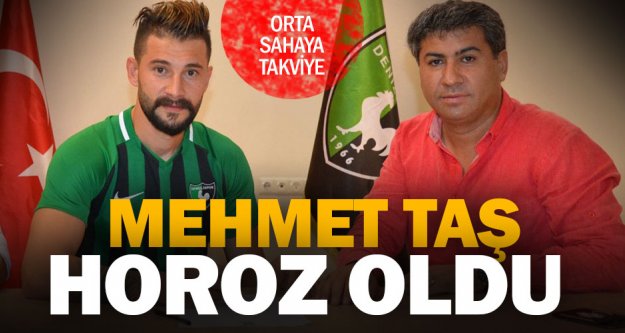 Denizlispor, Mehmet Taş'ı renklerine bağladı