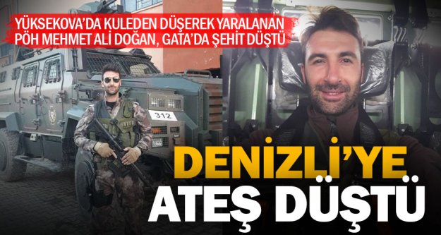 Polis Özel Harekatçı Mehmet Ali Doğan şehit düştü