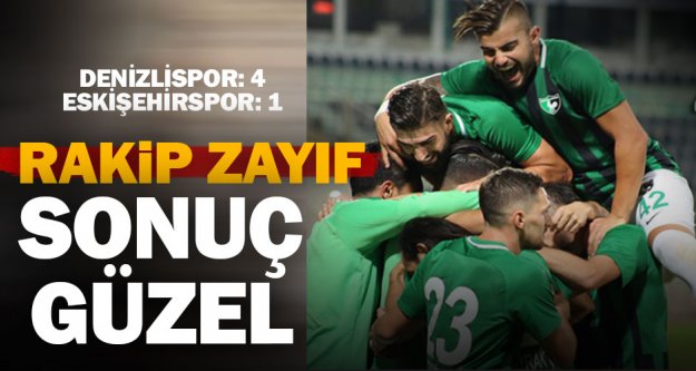Denizlispor - Eskişehirspor: 4-1