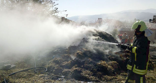Buldan'da saman yangını