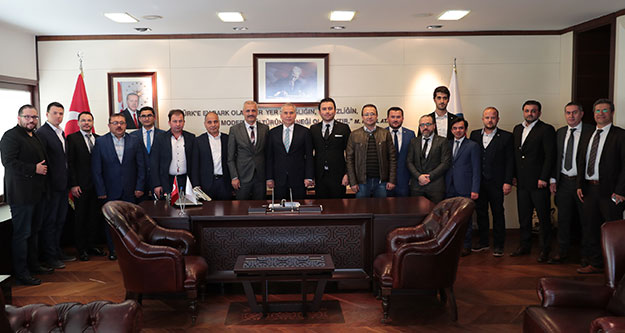 Başkan Osman Zolan'a ASKON'dan ziyaret