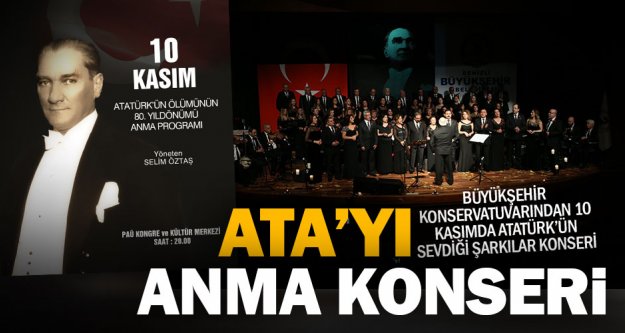 Büyükşehir'den Atatürk'ü Anma Programı