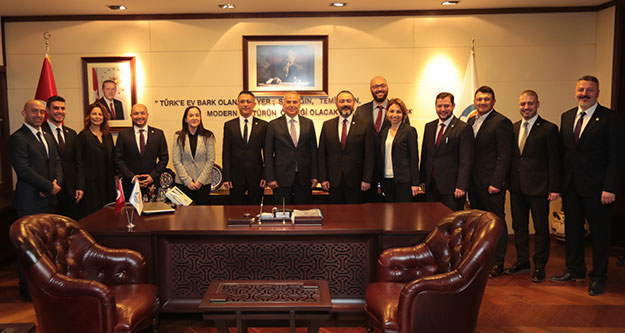 DEGİAD'dan Başkan Osman Zolan'a ziyaret