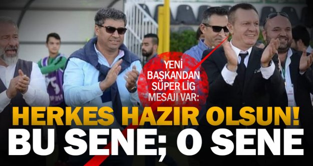 Denizlispor Başkanı Çetin: Bu sene o sene