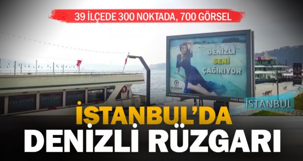 İstanbul'da Denizli rüzgarı esiyor