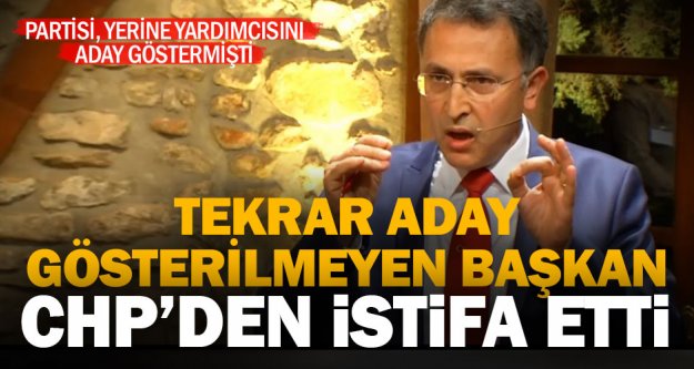 Aday gösterilmeyen Buldan Belediye Başkanı CHP'den istifa etti