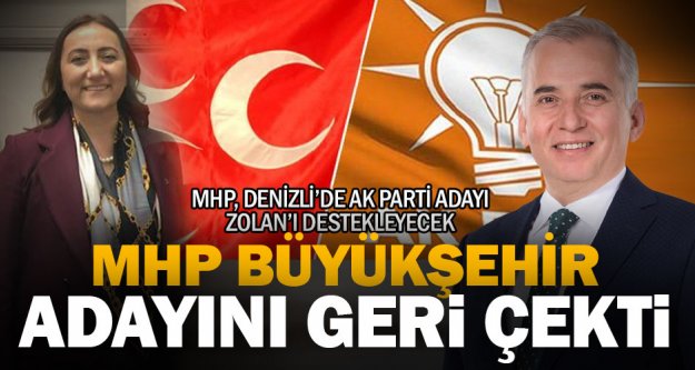 MHP büyükşehir adayını geri çekti, Ak Parti'yi destekleyecek