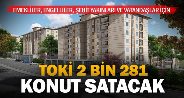 TOKİ, Kayaköy'deki 2 bin 281 konutu satacak