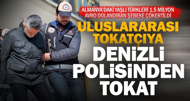 Avrupa'da dolandırıcılıktan aranan Türk'ü, Denizli polisi yakaladı