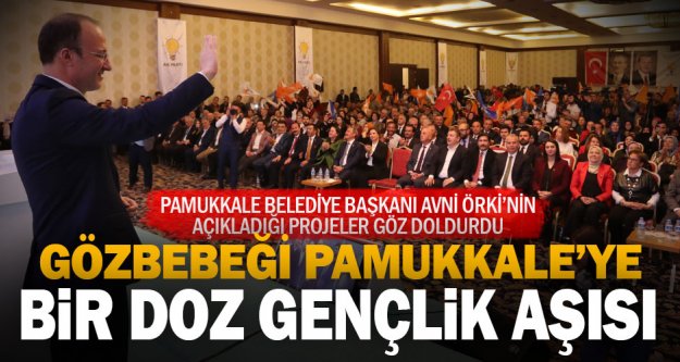 Örki, 'Gözbebeğimiz” dediği Pamukkale için projelerini açıkladı