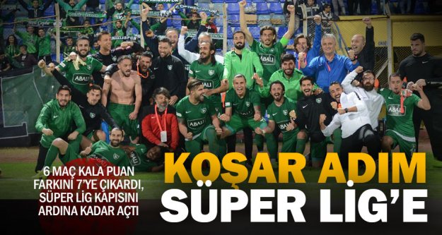 Abalı Denizlispor, Süper Lig'e koşuyor