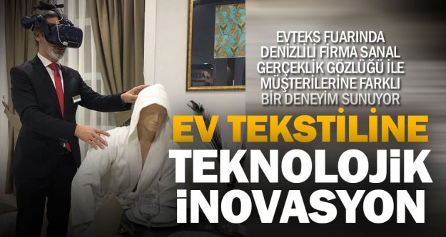 Türkiye'de ilk kez sanal ve gerçek ‘Evteks'in standında bir araya geldi