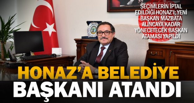 Vali Yardımcısı Turan Atlamaz, 2 Haziran'a kadar Honaz'ın yeni başkanı