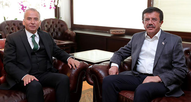 Zeybekci'den Başkan Osman Zolan'a Ziyaret