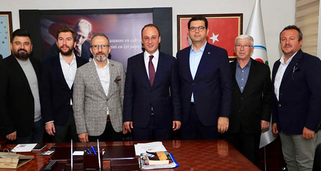 DENİB'den Pamukkale Belediye Başkanı Örki'ye ziyaret
